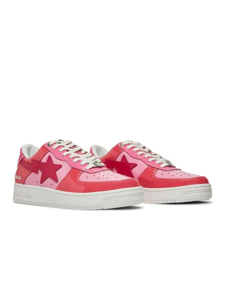 Кроссовки BAPE Bapesta Low M1 'Camo Combo - Pink' — изображение 9 из 9, розовый