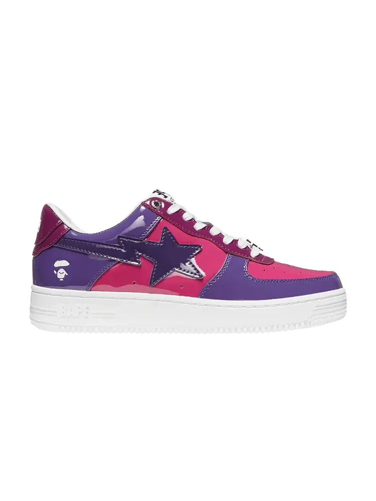 Кроссовки BAPE Bapesta Low M1 'Color Camo Combo - Purple' — изображение 1 из 1, фиолетовый