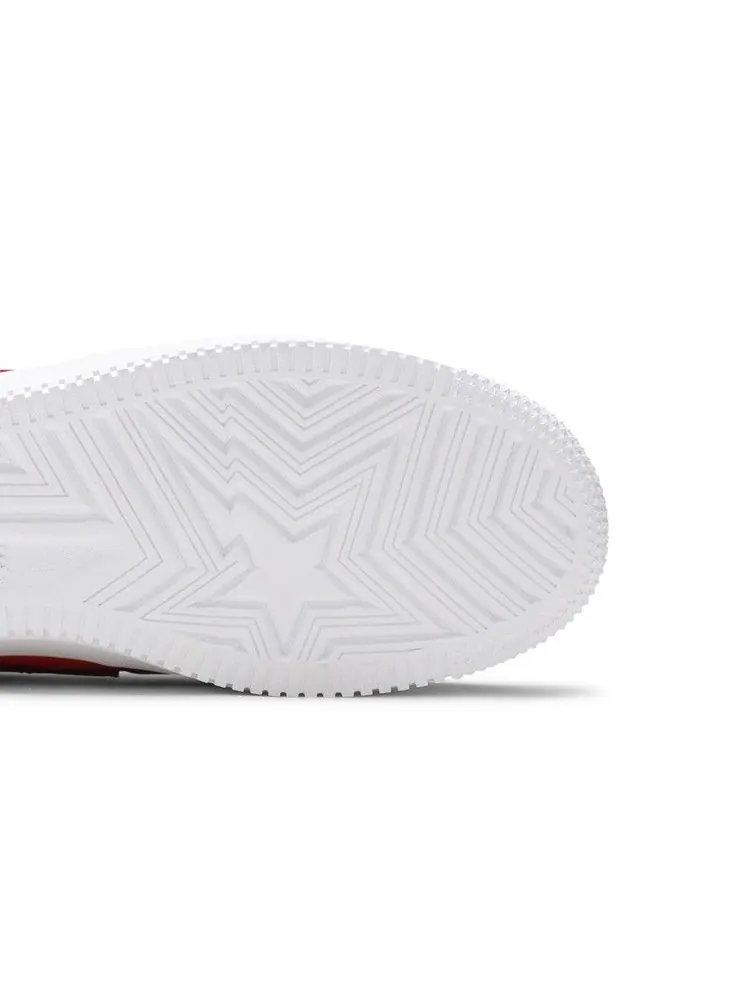 Кроссовки BAPE Bapesta Low M1 'Color Camo Combo - Red' — изображение 6 из 9, красный