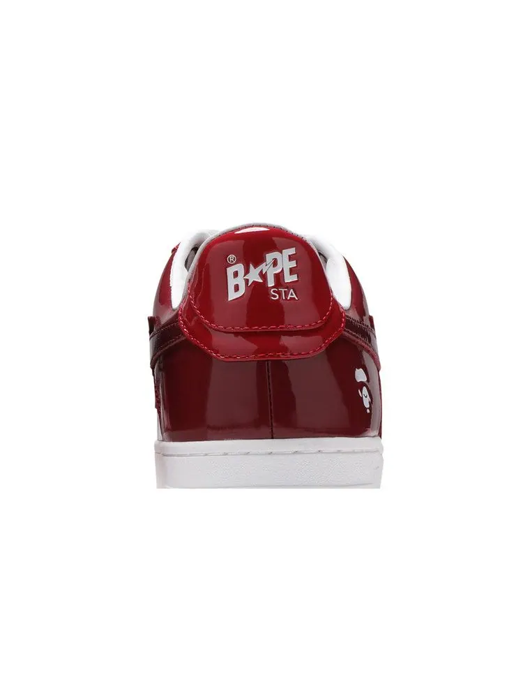 Кроссовки BAPE Bapesta Low M1 'Color Camo Combo - Red' — изображение 8 из 9, красный