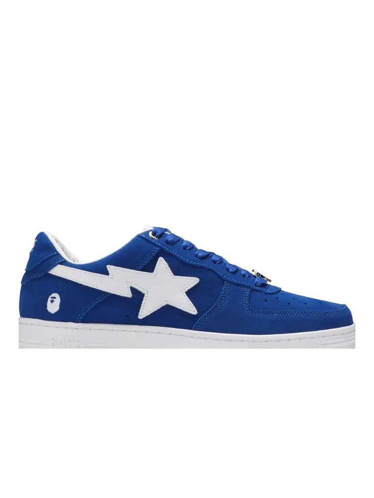 Кроссовки BAPE Bapesta 'Suede Pack - Blue' — изображение 3 из 9, синий