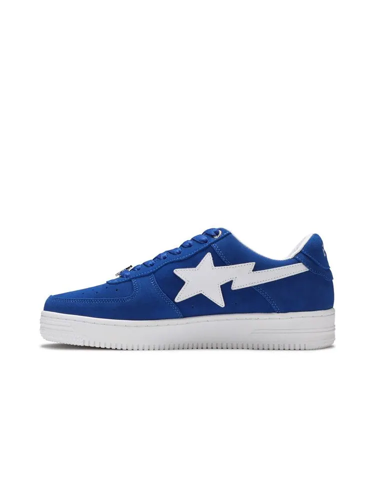 Кроссовки BAPE Bapesta 'Suede Pack - Blue' — изображение 4 из 9, синий
