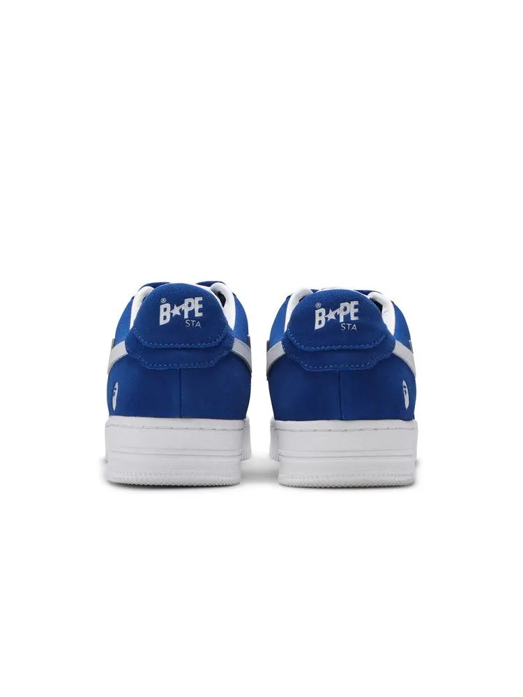 Кроссовки BAPE Bapesta 'Suede Pack - Blue' — изображение 7 из 9, синий