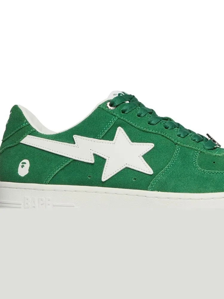 Кроссовки Bapesta Suede Pack - Green — изображение 2 из 8, зеленый