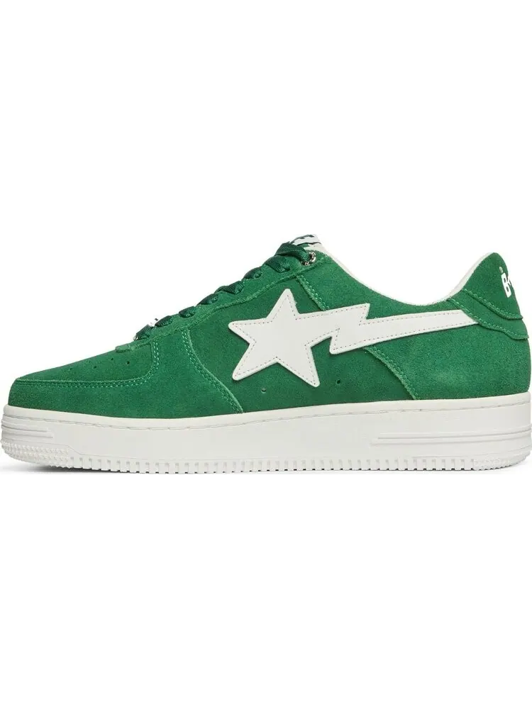 Кроссовки Bapesta Suede Pack - Green — изображение 3 из 8, зеленый