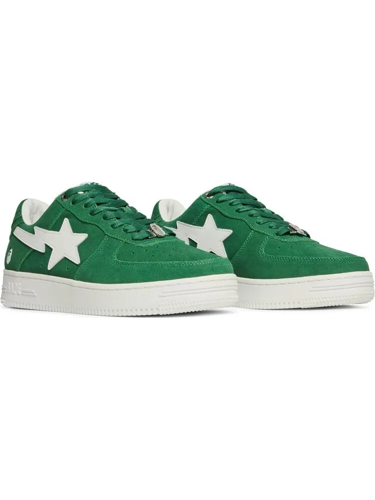 Кроссовки Bapesta Suede Pack - Green — изображение 8 из 8, зеленый