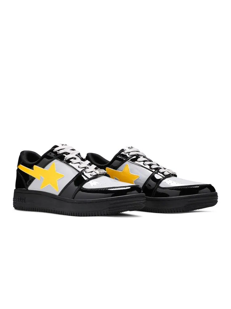 Кроссовки BAPE DC Comics x Bapesta Low M1 'Batman' — изображение 9 из 9, черный/серый/желтый
