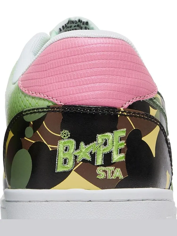 Кроссовки Mo Wax x Unkle x Bapesta Low M2 Original Headz — изображение 7 из 8, зеленый