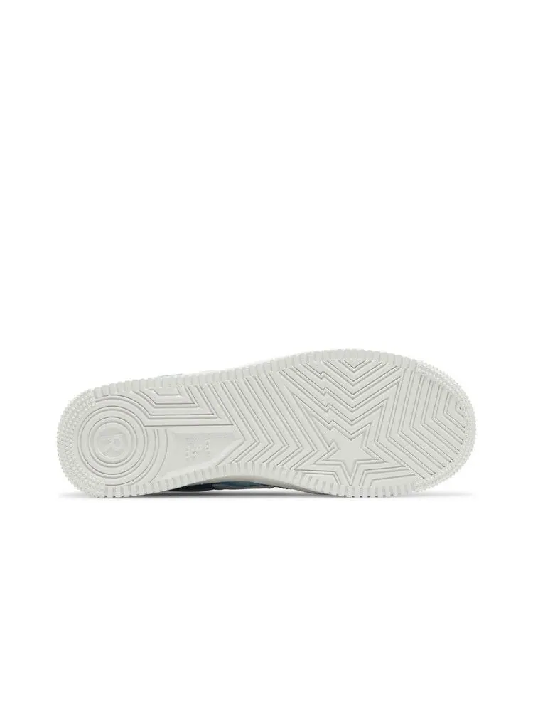 Кроссовки BAPE Bapesta Low 'ABC Camo - Blue' — изображение 5 из 9, синий