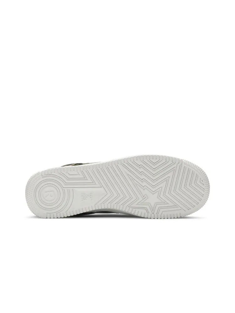 Кроссовки BAPE Bapesta Low 'ABC Camo' — изображение 5 из 9, зеленый