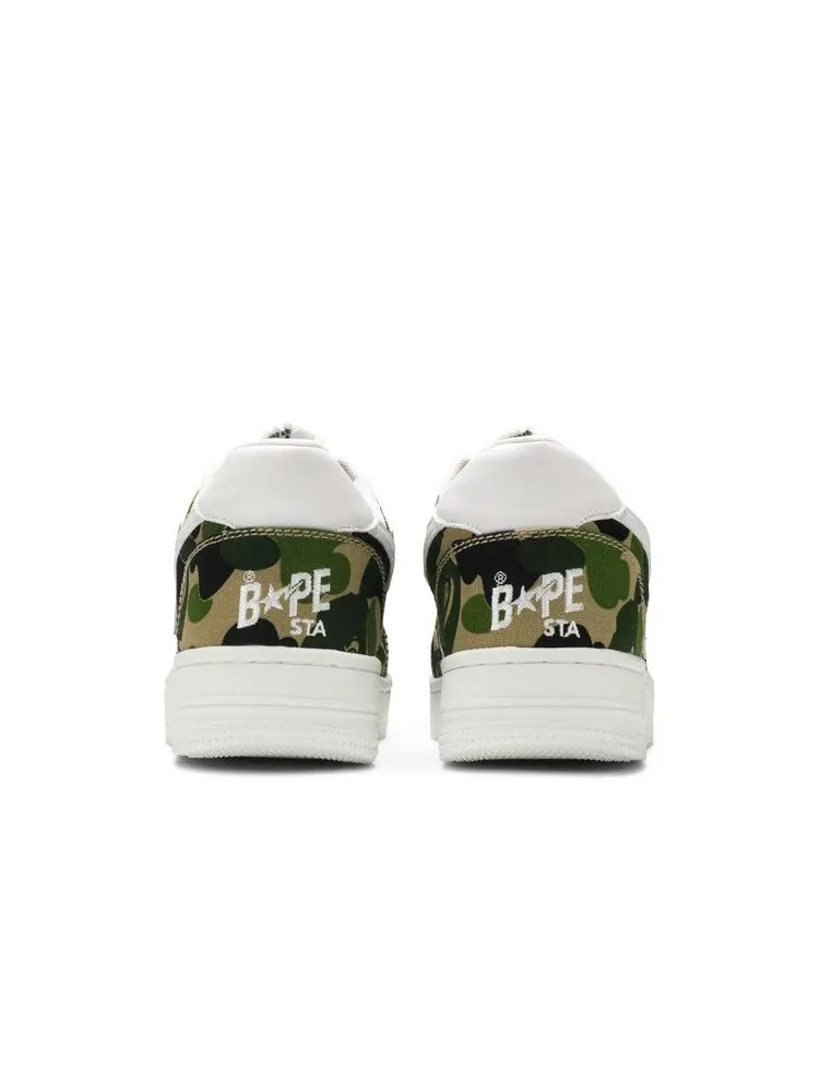 Кроссовки BAPE Bapesta Low 'ABC Camo' — изображение 7 из 9, зеленый