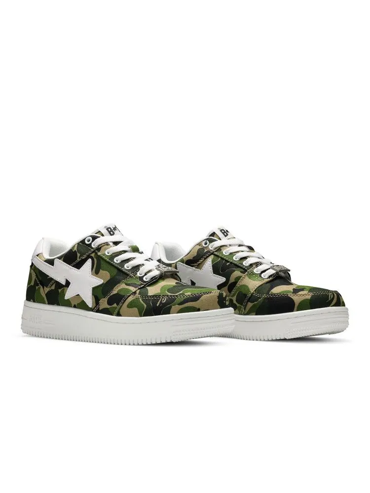 Кроссовки BAPE Bapesta Low 'ABC Camo' — изображение 9 из 9, зеленый