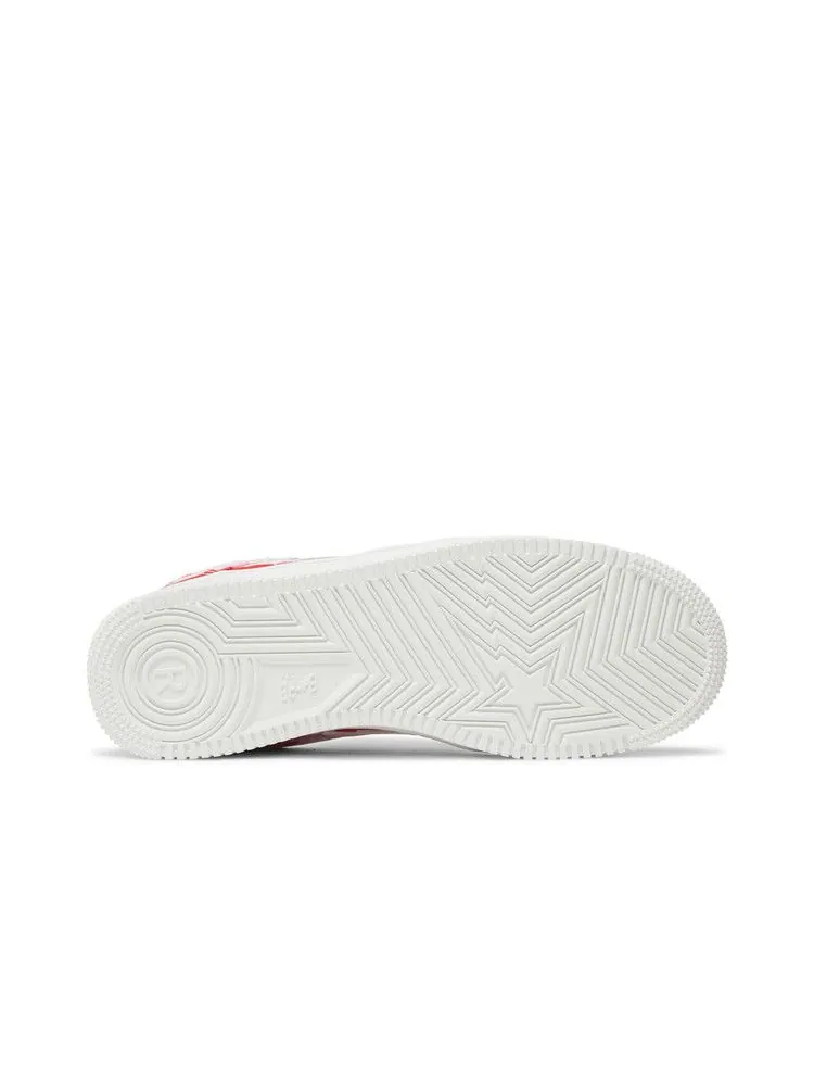 Кроссовки BAPE Bapesta Low 'ABC Camo - Pink' — изображение 5 из 9, розовый