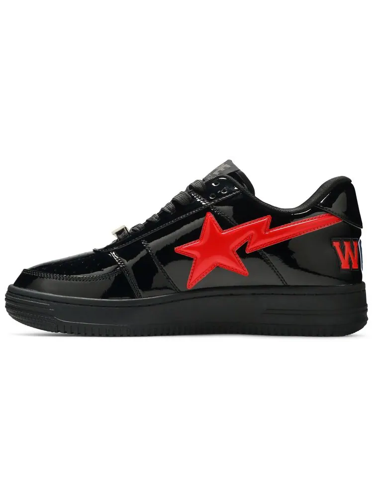 Кроссовки BAPE Bapesta Low M2 'Shark Face - Black' — изображение 3 из 8, черный