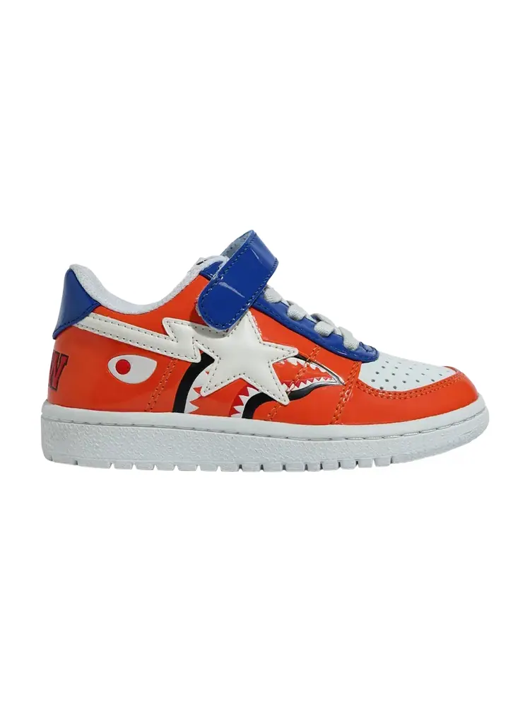 Кроссовки BAPE Bapesta Low Kids — изображение 1 из 1, оранжевый