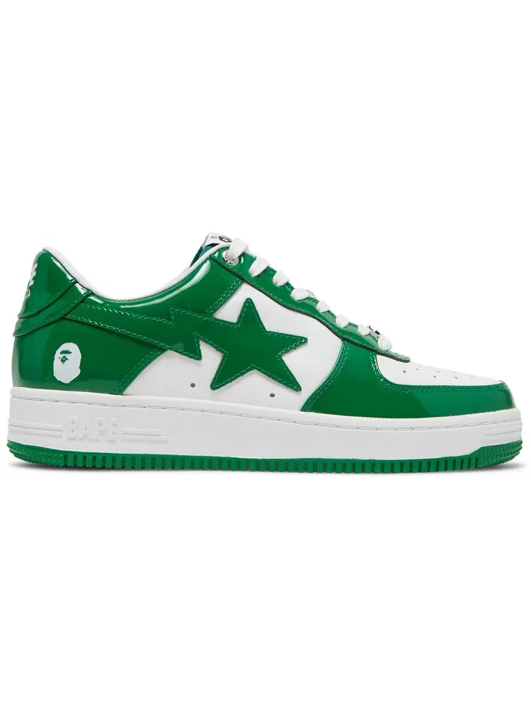 Кроссовки BAPE Bapesta 'Green' — изображение 1 из 8, зеленый