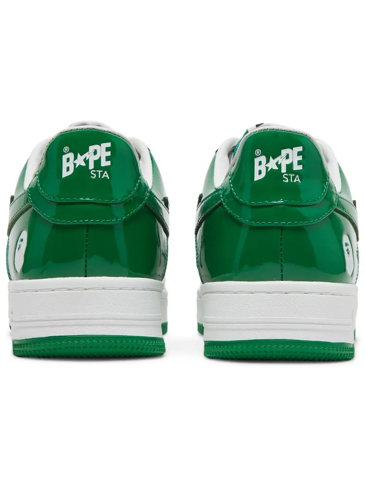 Кроссовки BAPE Bapesta 'Green' — изображение 6 из 8, зеленый