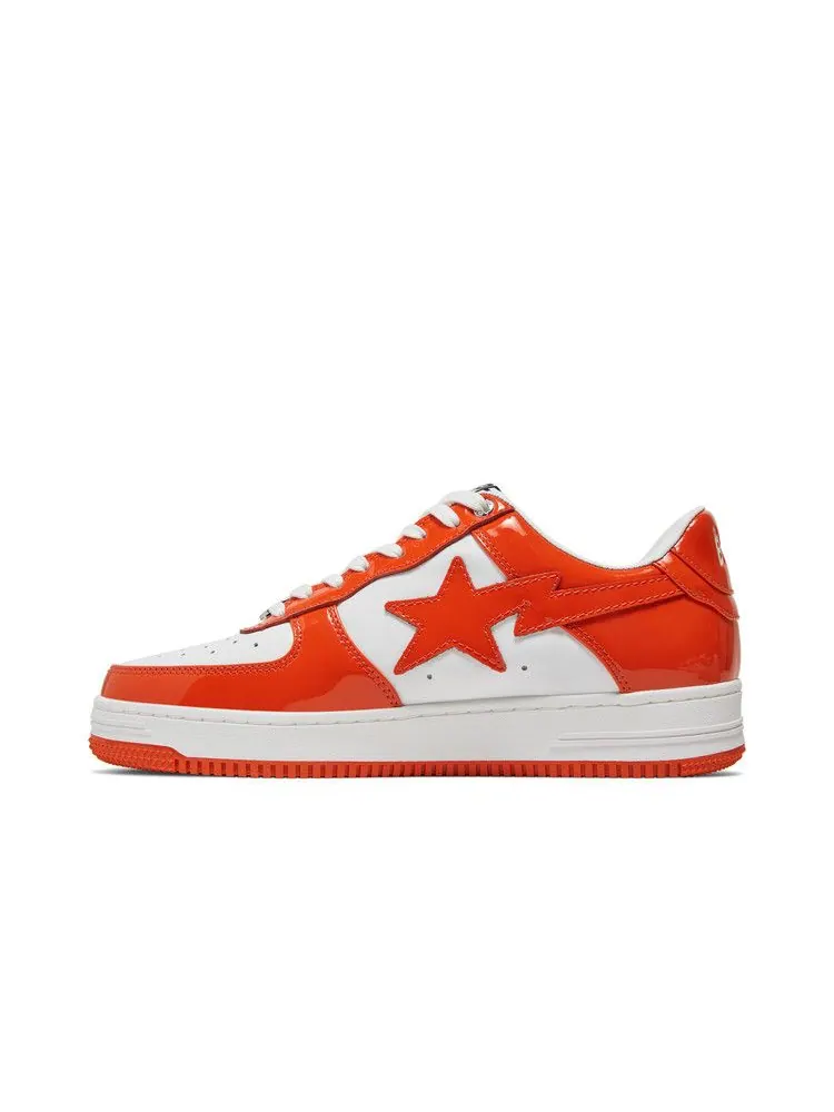 Кроссовки BAPE Bapesta 'Orange' — изображение 4 из 9, оранжевый