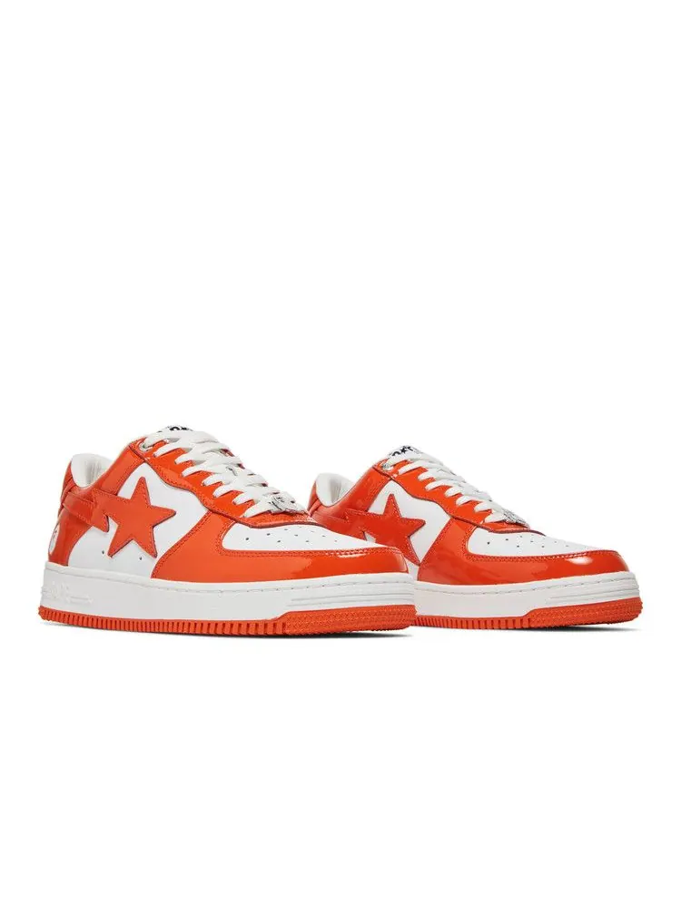 Кроссовки BAPE Bapesta 'Orange' — изображение 9 из 9, оранжевый