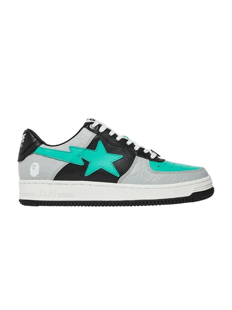 Кроссовки BAPE Bapesta Low M2 'Green' — изображение 1 из 9, зеленый