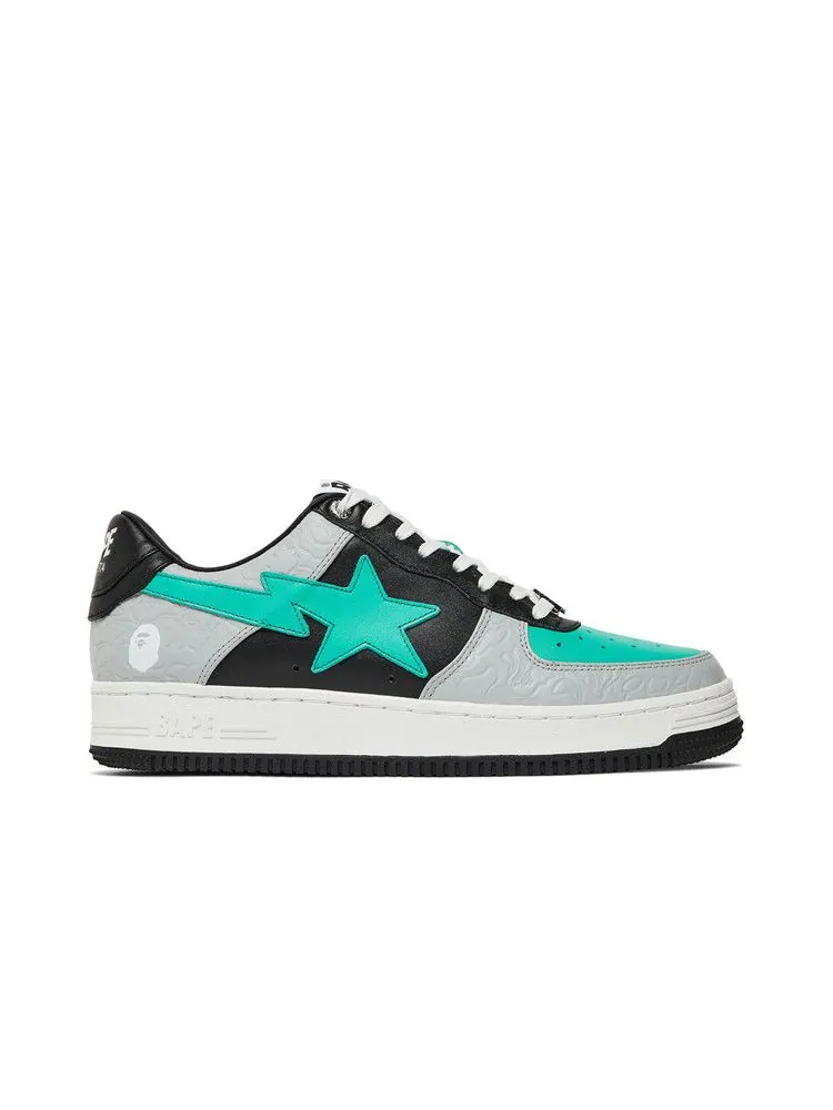 Кроссовки BAPE Bapesta Low M2 'Green' — изображение 2 из 9, зеленый