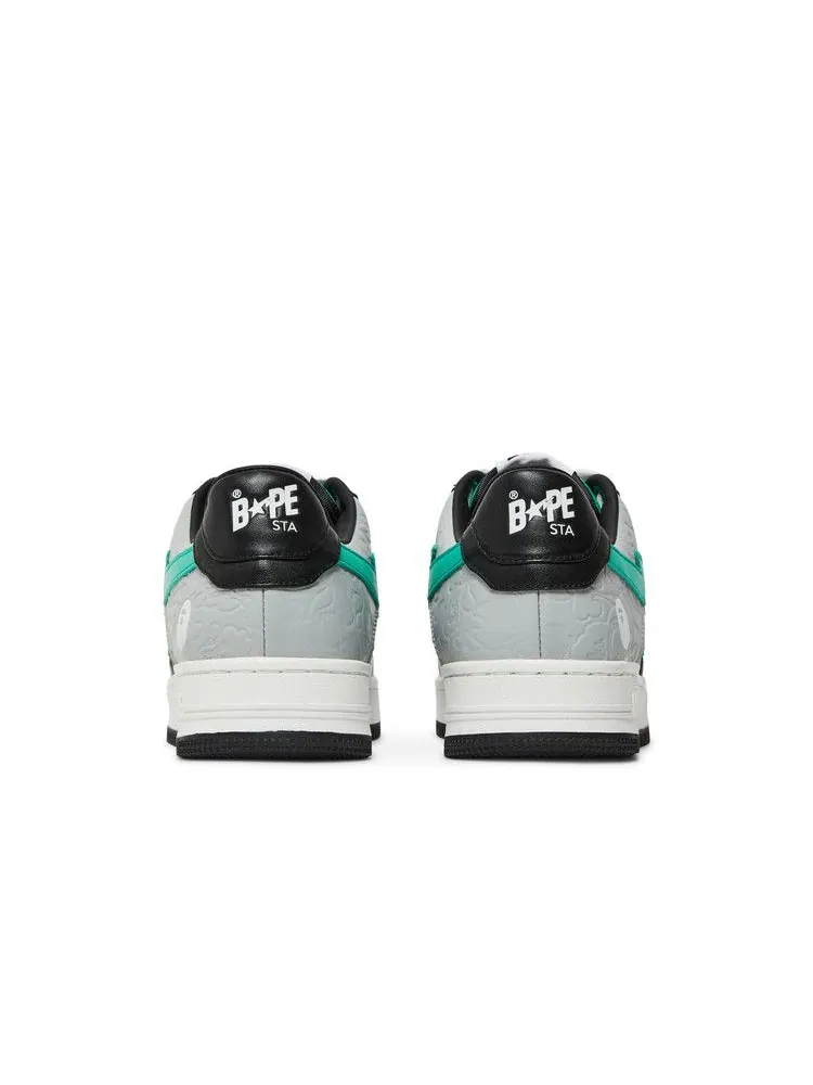 Кроссовки BAPE Bapesta Low M2 'Green' — изображение 7 из 9, зеленый