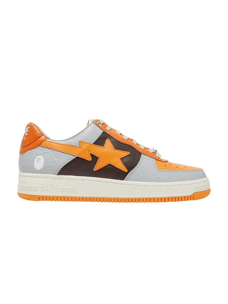 Кроссовки BAPE Bapesta Low M2 'Orange' — изображение 1 из 9, оранжевый