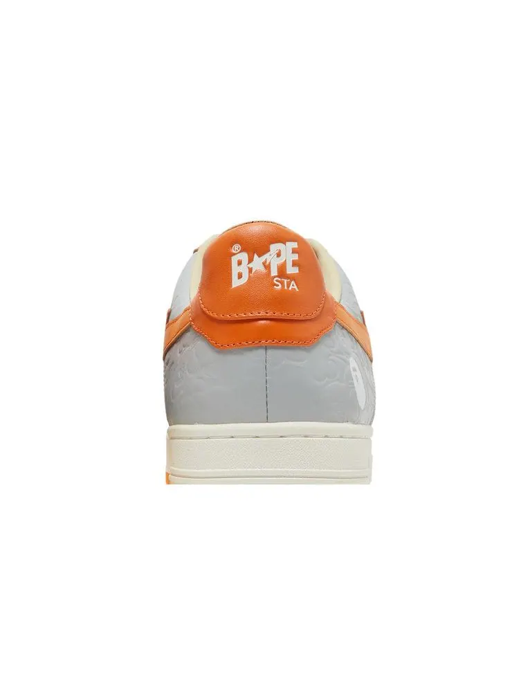 Кроссовки BAPE Bapesta Low M2 'Orange' — изображение 8 из 9, оранжевый