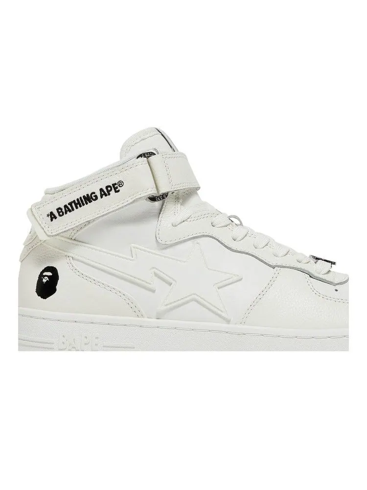 Кроссовки Bapesta Mid — изображение 2 из 8, белый