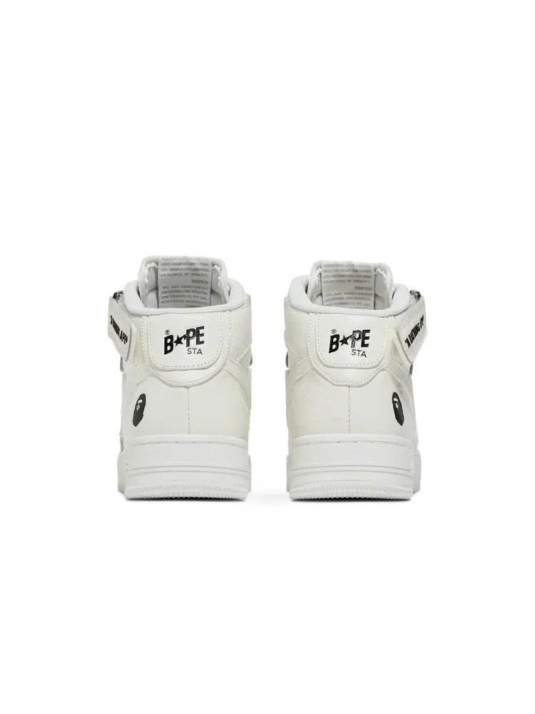 Кроссовки Bapesta Mid — изображение 6 из 8, белый