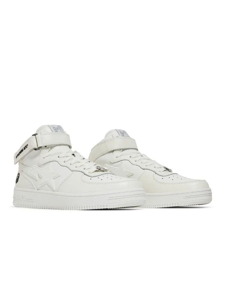 Кроссовки Bapesta Mid — изображение 8 из 8, белый