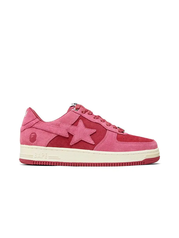 Кроссовки BAPE Bapesta Low M1 'Pink' — изображение 2 из 9, розовый