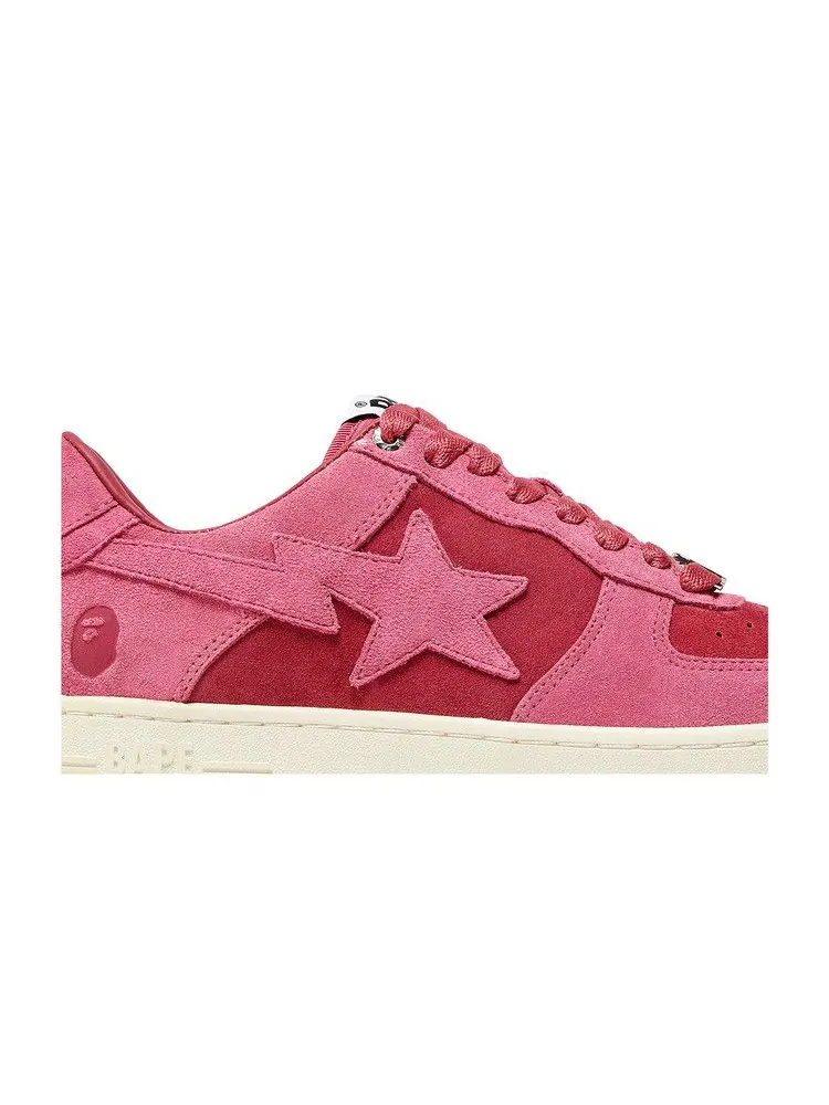 Кроссовки BAPE Bapesta Low M1 'Pink' — изображение 3 из 9, розовый
