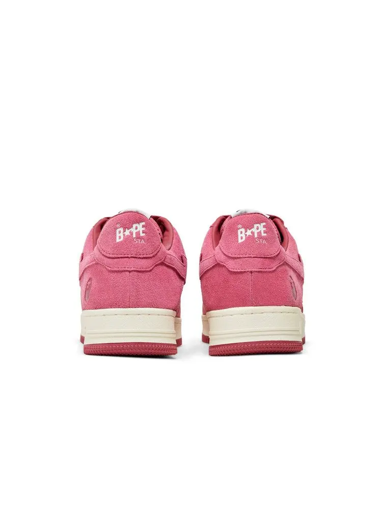 Кроссовки BAPE Bapesta Low M1 'Pink' — изображение 7 из 9, розовый