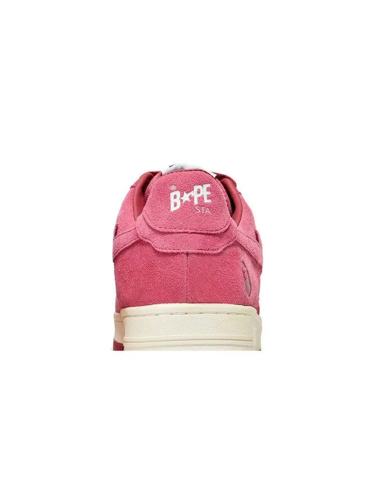 Кроссовки BAPE Bapesta Low M1 'Pink' — изображение 8 из 9, розовый