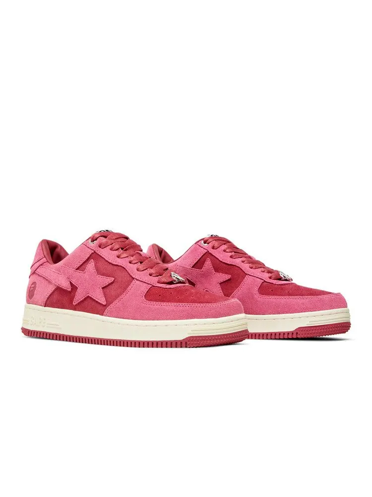 Кроссовки BAPE Bapesta Low M1 'Pink' — изображение 9 из 9, розовый