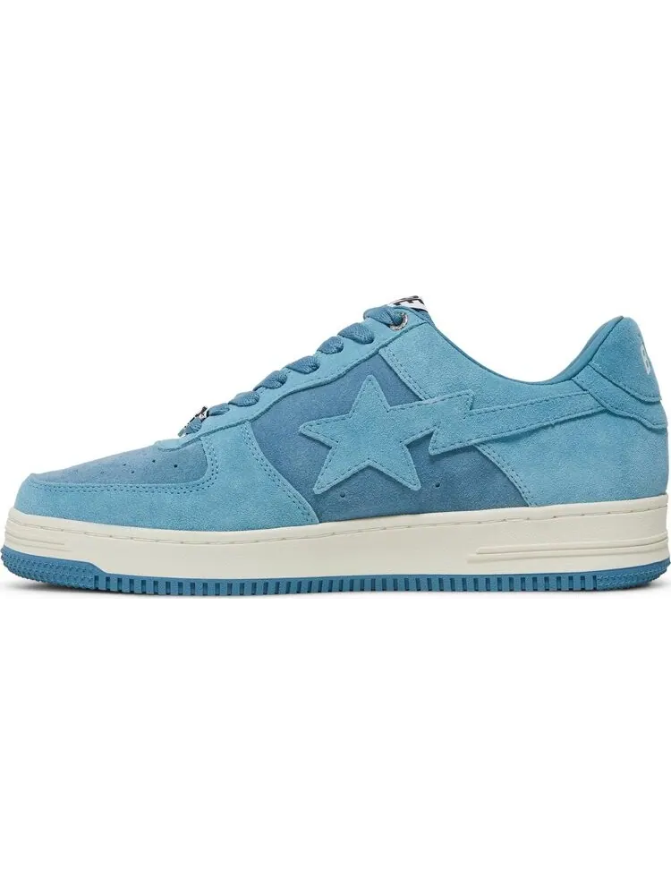 Кроссовки Bapesta Low M1 Blue — изображение 3 из 8, синий