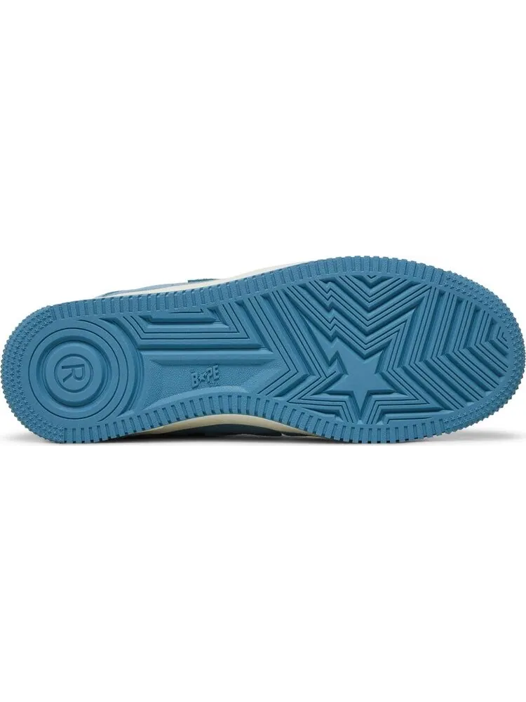 Кроссовки Bapesta Low M1 Blue — изображение 4 из 8, синий