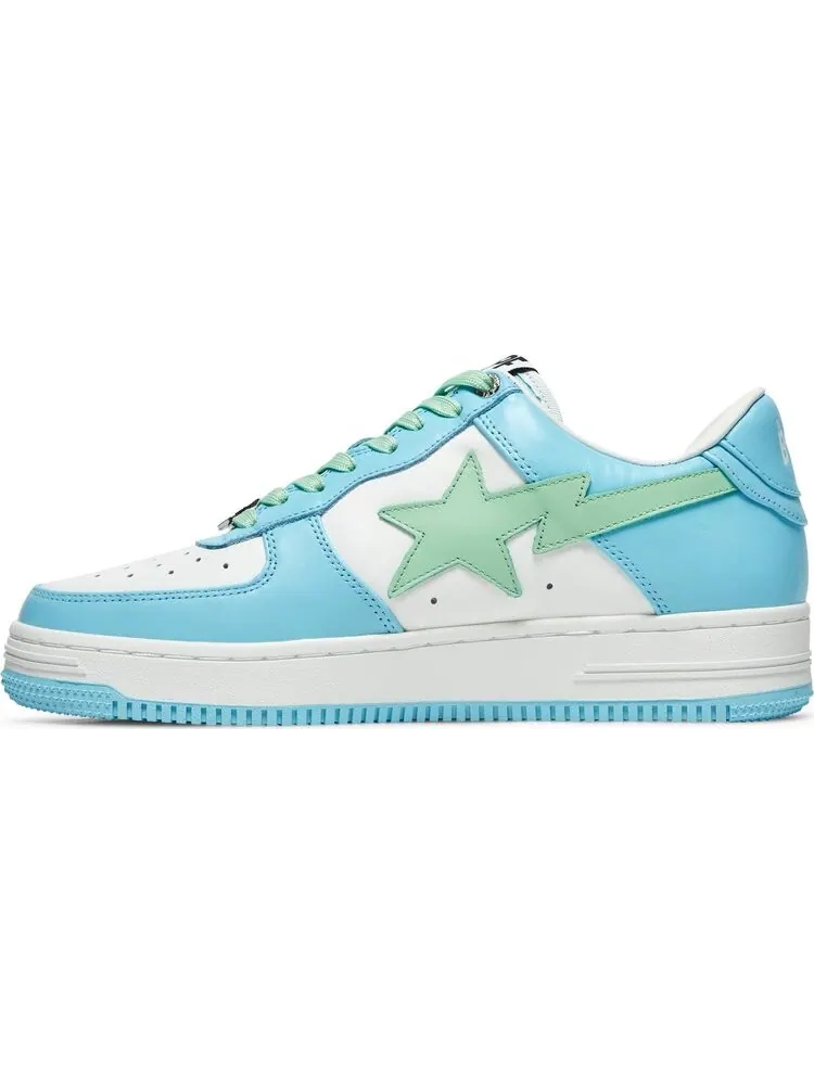 Кроссовки Bapesta Pastel Pack - Sax — изображение 3 из 8, синий