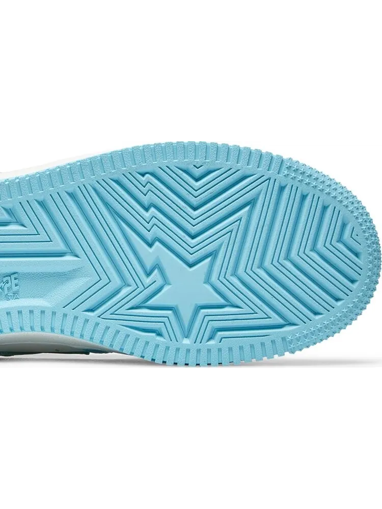 Кроссовки Bapesta Pastel Pack - Sax — изображение 5 из 8, синий