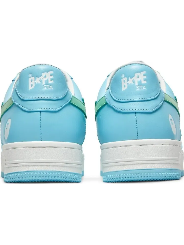Кроссовки Bapesta Pastel Pack - Sax — изображение 6 из 8, синий