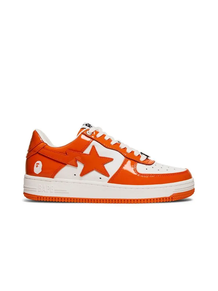 Кроссовки BAPE Bapesta 'Orange' — изображение 2 из 9, оранжевый