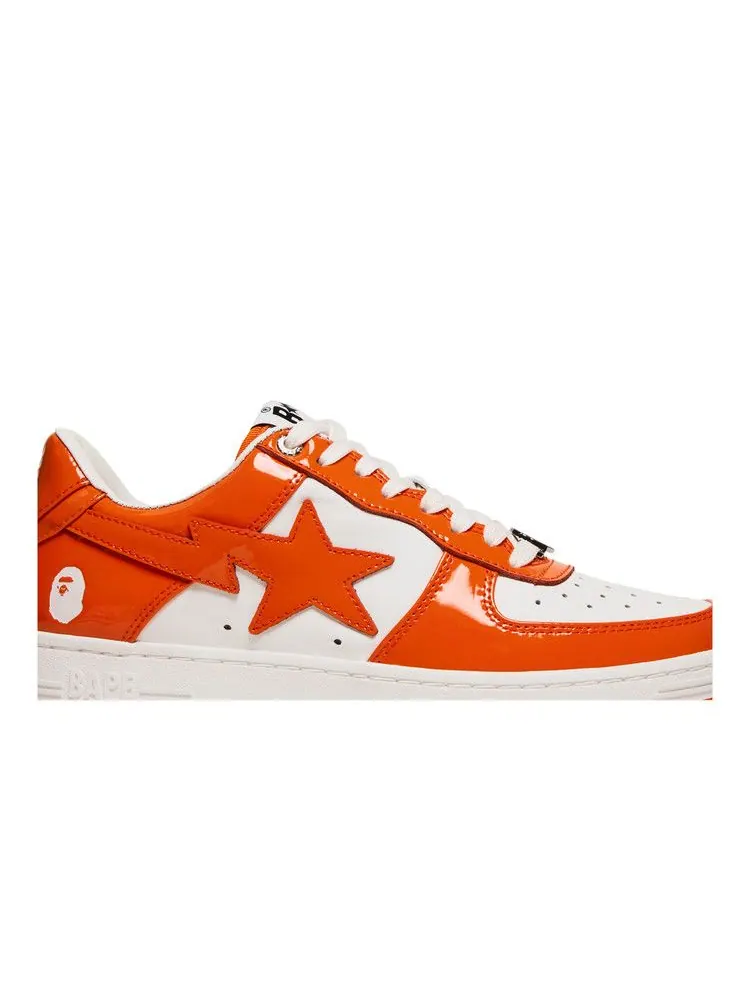 Кроссовки BAPE Bapesta 'Orange' — изображение 3 из 9, оранжевый