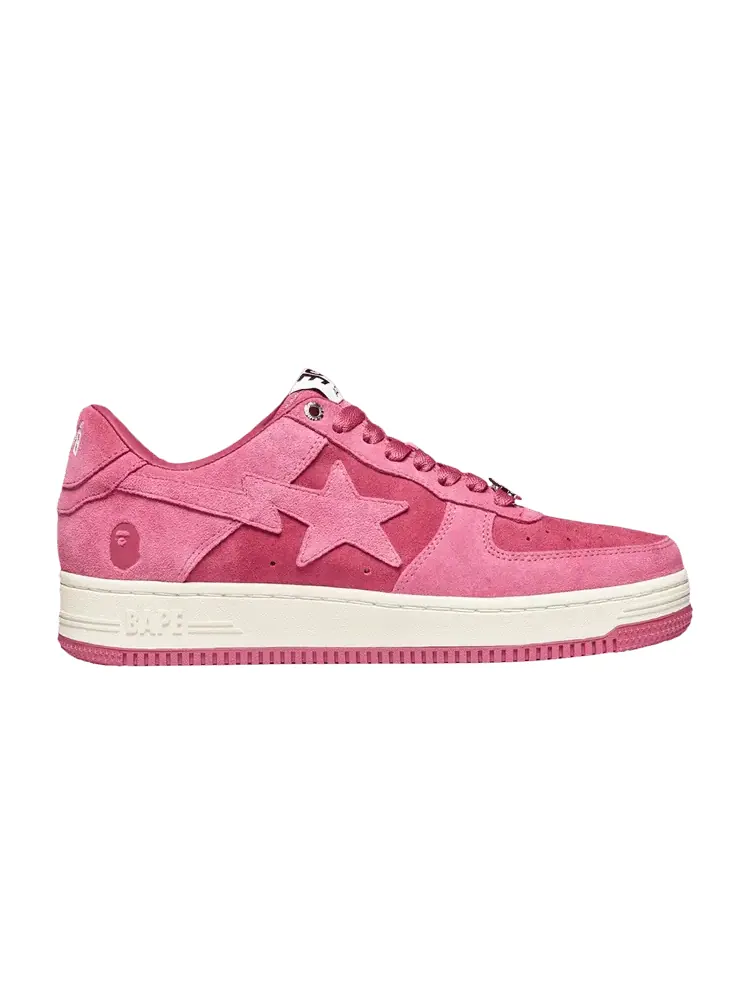 Кроссовки BAPE Wmns Bapesta Low M1 'Pink' — изображение 1 из 1, розовый