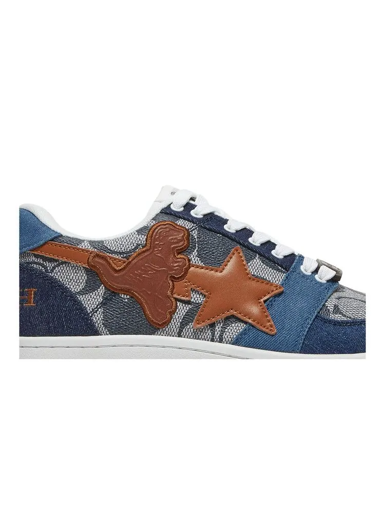 Кроссовки BAPE Coach x Bapesta 'Denim' — изображение 3 из 9, темно-синий