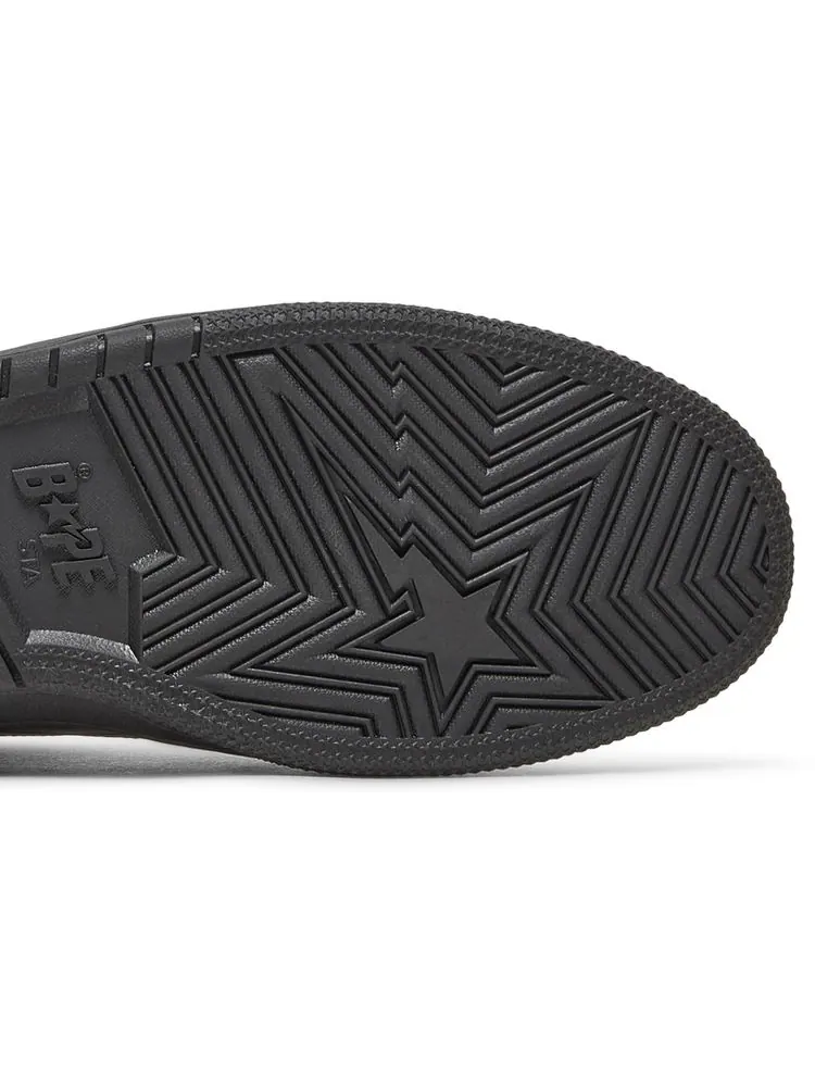 Кроссовки BAPE Sk8 Sta Low 'Black' — изображение 5 из 8, черный