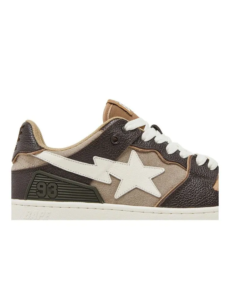 Кеды BAPE Sk8 Sta 'Beige' — изображение 3 из 9, бежевый