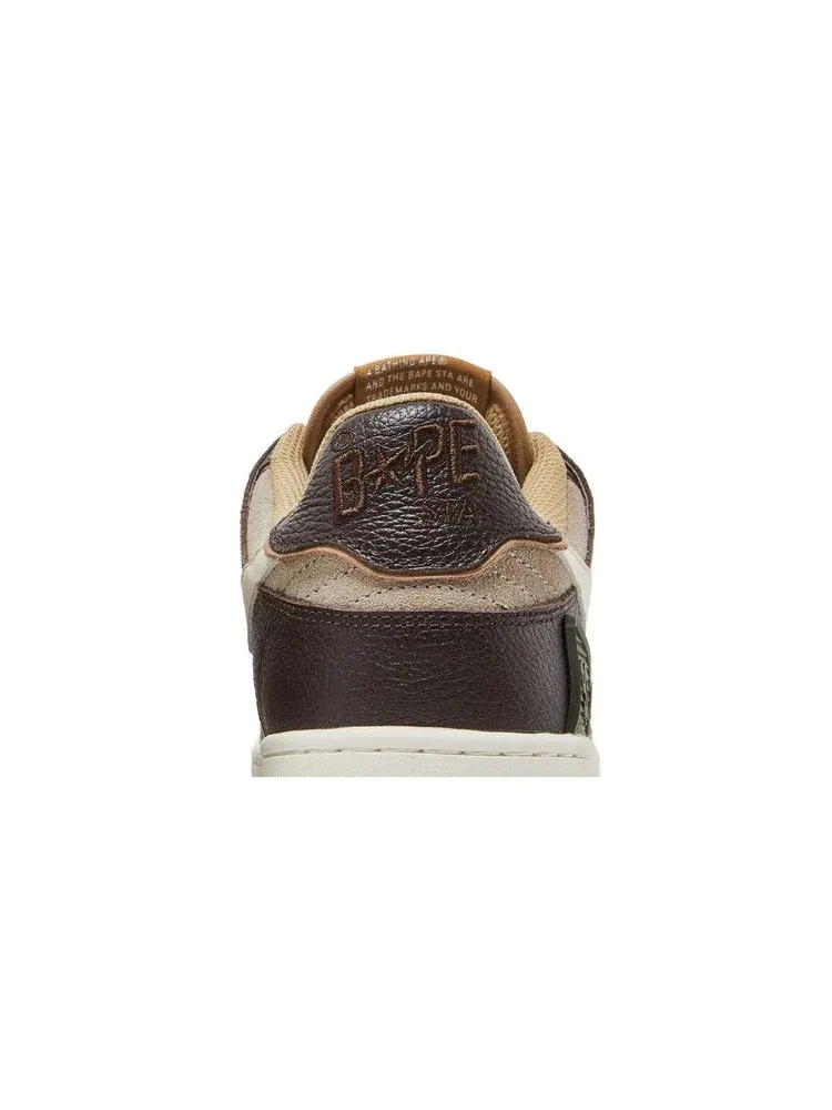 Кеды BAPE Sk8 Sta 'Beige' — изображение 8 из 9, бежевый