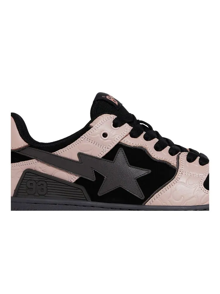 Кеды BAPE Sk8 Sta 'Pink Black' — изображение 3 из 9, розовый