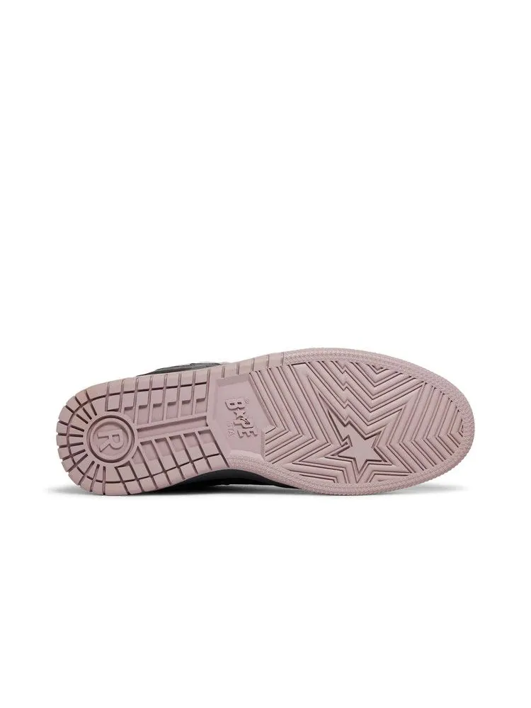 Кеды BAPE Sk8 Sta 'Pink Black' — изображение 5 из 9, розовый